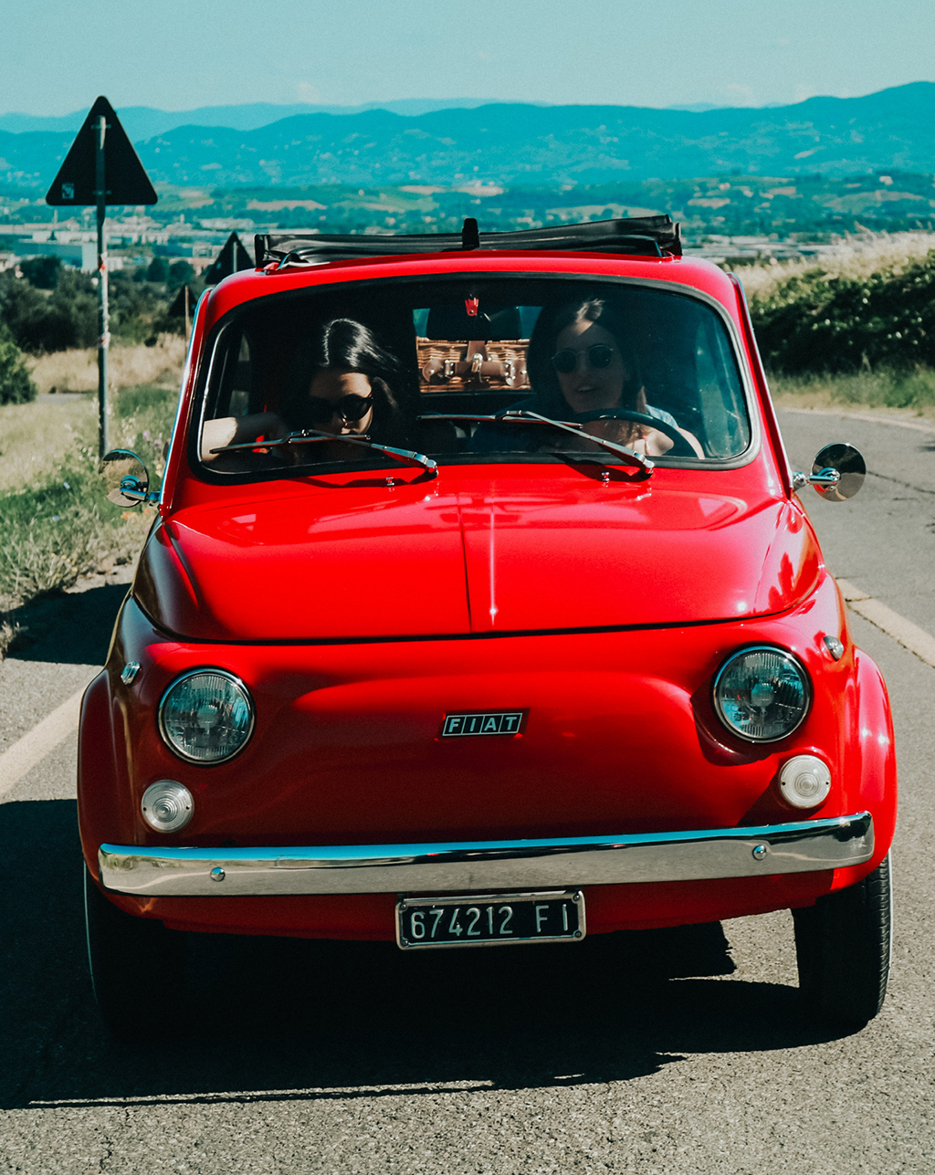 Noleggio Fiat 500 d'epoca a San Miniato Toscana